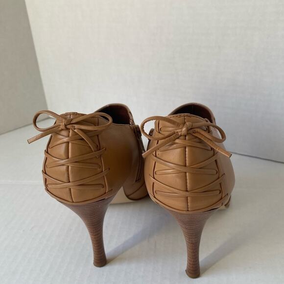 Alfani Women Leather Ankle Boots Bamboo Color 9.5M - Picture 9 of 12